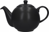 theepot Globe 900 ml keramiek matzwart