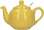 theepot 600 ml keramiek geel
