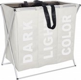 wasmand Trio 130 liter polyester/aluminium beige