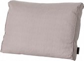 loungekussen Basic 73 x 43 cm katoen/polyester taupe