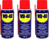WD40 - Contactspray - 100ML - Slotspray - Multispray - Stopt piepen en kraken - Reinigt en beschermt - VOORDEEL PACK (3 stuks)