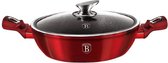 braadpan Burgundy 1,4 liter 24 cm aluminium rood