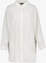 TwoDay lange dames blouse wit - Wit - Maat XL