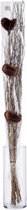 droogbloemen Kokosnoot 100 cm naturel/grijs/bruin