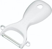 dunschiller 21 cm RVS wit