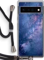 Case Company® - Google Pixel 6 Pro hoesje met Koord - Nebula - Telefoonhoesje met Zwart Koord - Bescherming aan alle Kanten en Over de Schermrand