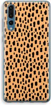 Case Company® - Huawei P20 Pro hoesje - Panter - Soft Cover Telefoonhoesje - Bescherming aan alle Kanten en Schermrand