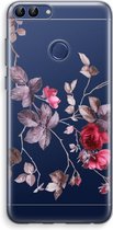 Case Company® - Huawei P Smart (2018) hoesje - Mooie bloemen - Soft Cover Telefoonhoesje - Bescherming aan alle Kanten en Schermrand