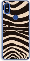 Case Company® - Xiaomi Mi Mix 3 hoesje - Arizona Zebra - Soft Cover Telefoonhoesje - Bescherming aan alle Kanten en Schermrand