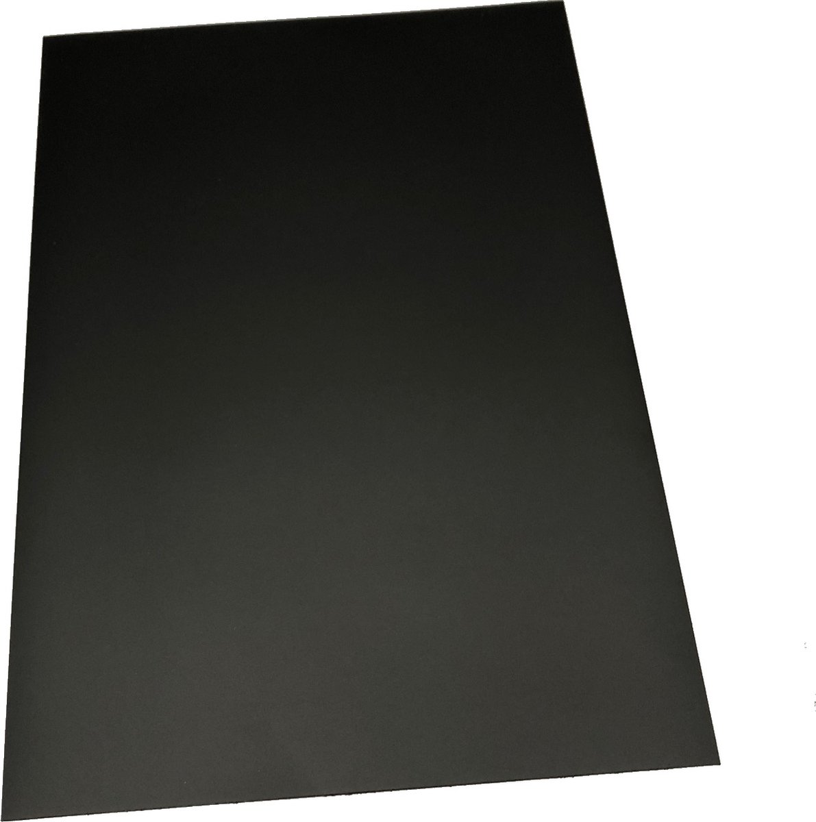 Tableau noir magnétique mural Noir 50x20 cm Verre trempé