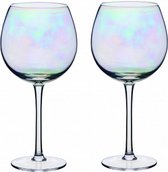 gin-glas Lustre 500 ml glas transparant 2 stuks