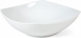 schaal 17 x 5 cm porselein wit