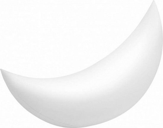 opblaasbare halve maan met ledlicht 135 x 43 cm