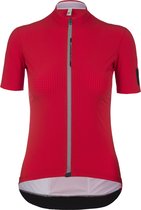 Q36.5 Dames Shirt korte mouwen Pinstripe X - Rood - S