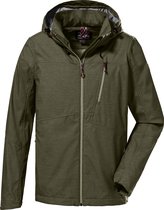 Killtec KOS 105 Men Softshell Jacket - Outdoorjas - Heren - Groen - Maat XL