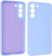 Fashion Backcover Telefoonhoesje - Color Hoesje - Geschikt voor Samsung Galaxy S22 Plus - Paars