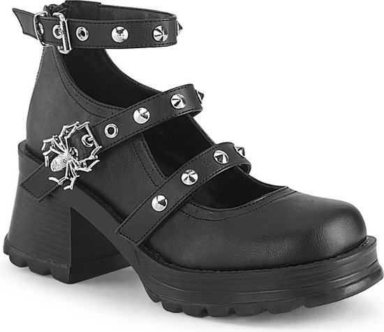 DemoniaCult - BRATTY30 Sandaal - US 10 - 40 Shoes - Zwart