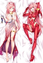 Zero Two Darling in the FranXX Anime Body Pillow Waifu Hoes Dakimakura Kussen Case 31