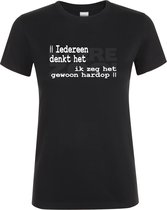 Klere-Zooi - Iedereen Denkt Het - Dames T-Shirt - 4XL