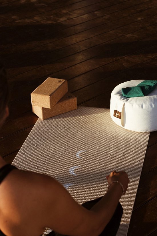 Yoga blok eco natuurkurk lotus - Lotus van Lotus — afbeelding 2