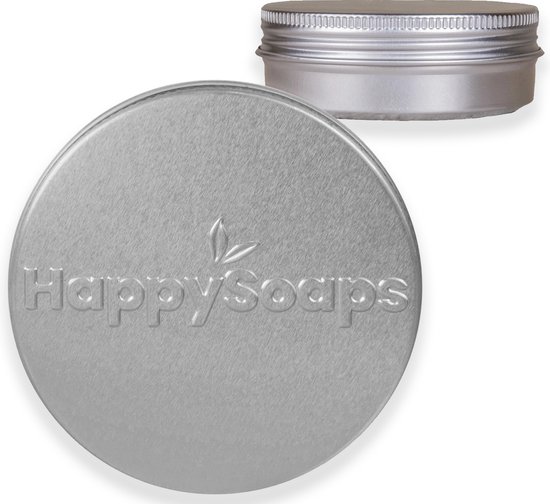 HappySoaps Bewaar- en Reisblik voor Shampoo Bar - 100% Plasticvrij & IJzersterk
