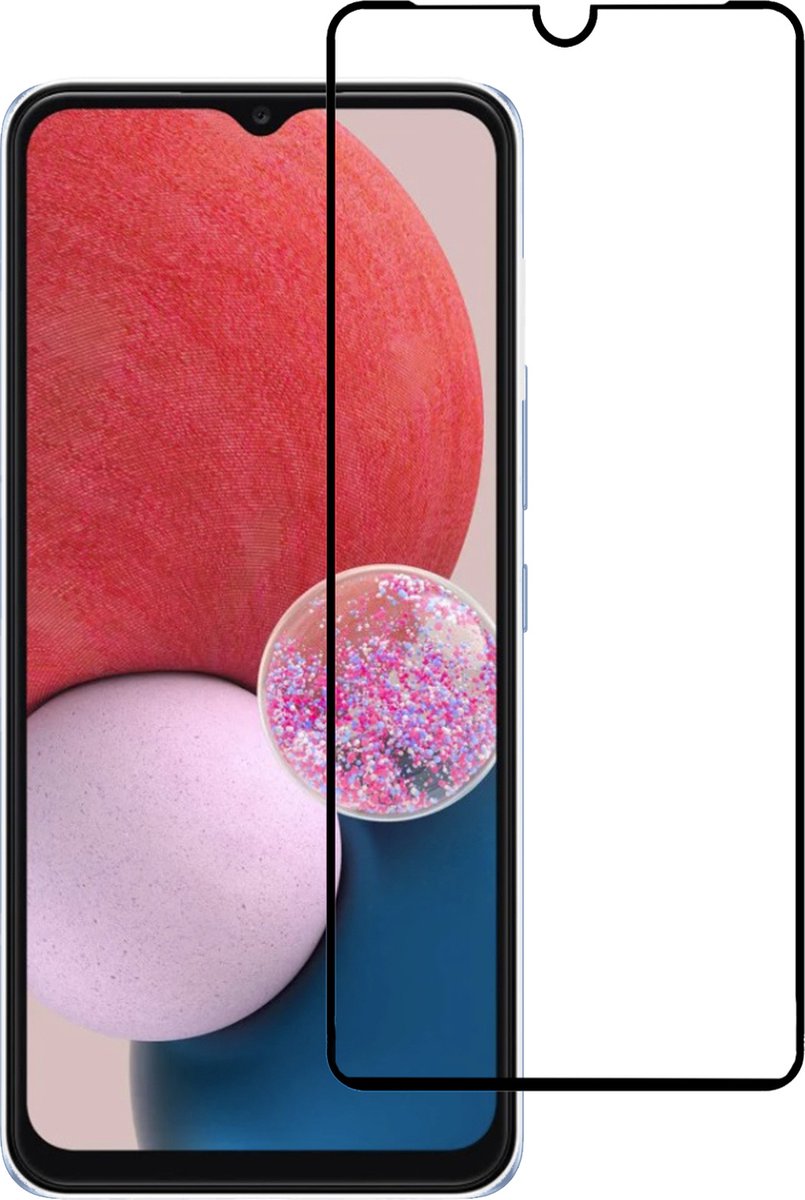 Screenprotector - Geschikt voor Samsung Galaxy A13 4G - Full Cover - Beschermglas - Gehard Glas - Tempered Glass - Screen Protector