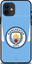 Coque de téléphone - coque arrière - Manchester City - iPhone 12 - bleu clair