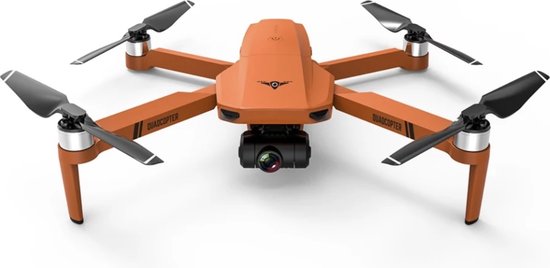 Smart Life Professionele Drone - 4K HD camera - Drone met GPS - Inclusief 2 Accu's - Oranje