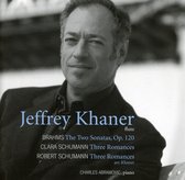 Jeffrey Khaner & Charles Abramovic - Brahms/Schumann Sonatas (CD)