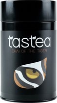 tastea Chai Of The Tiger - Zwarte Chai thee met kaneel en anijs - Losse thee - 100 gram
