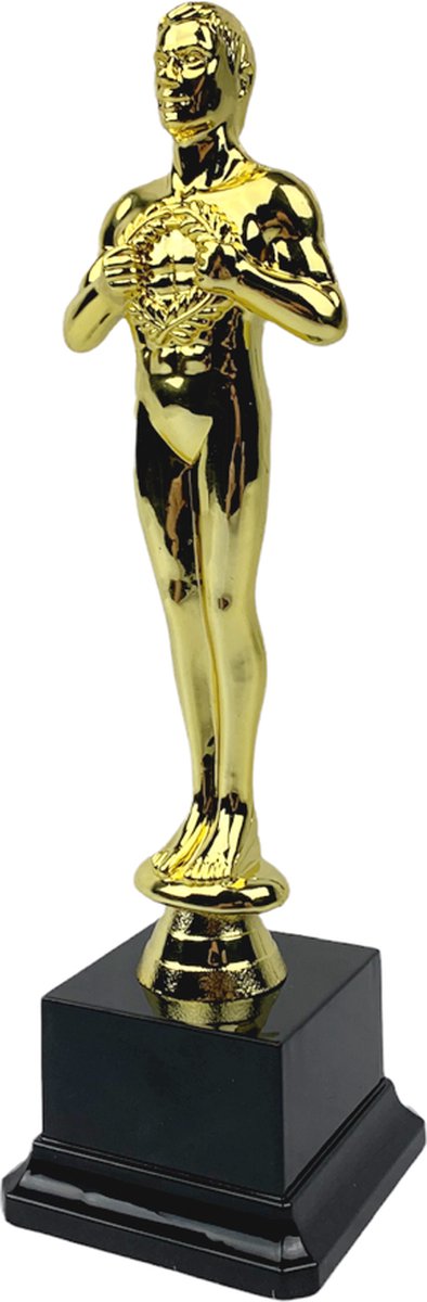 Filmster award beeldje - goud - 22 cm - Hollywood thema film trofee