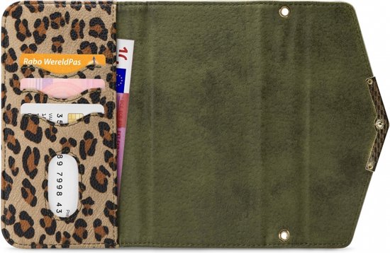 Mobilize - Coque iPhone 12 Pro Max - Pochette Léopard Vert