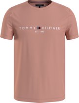 Tommy Hilfiger T-shirt Roze Roze Normaal - Maat L - Mannen - Lente/Zomer Collectie - Katoen