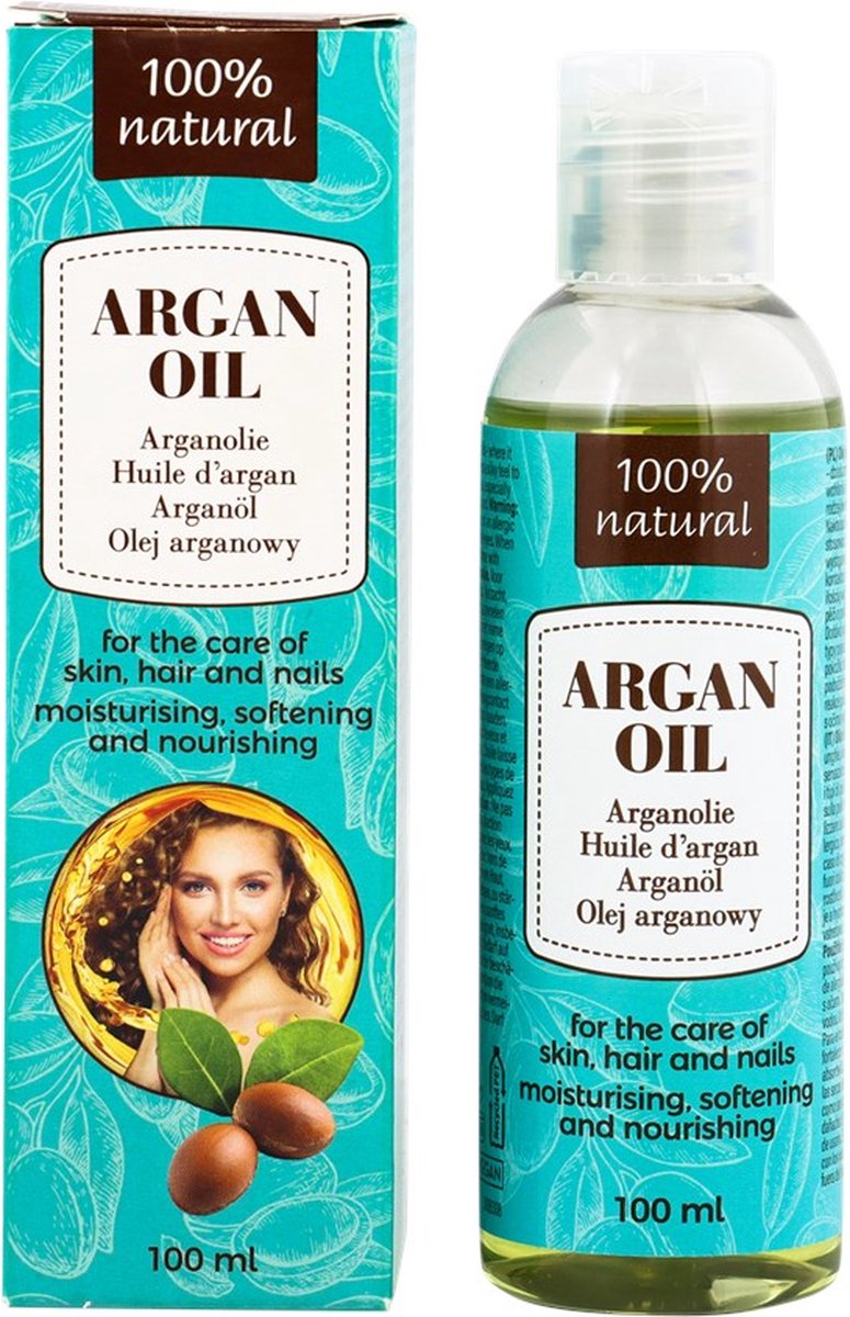 Goedkoopste Arganolie 100 ml - 100 natuurlijk - Argan Oil - Multifunctioneel - Huidolie - Haarolie