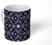 Mok - Koffiemok - Design - Ruimte - Sterren - Mokken - 350 ML - Beker - Koffiemokken - Theemok