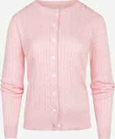 Steppin' Out Vrouwen  Steppin' Out Lente/Zomer 2022  Kelly Cardigan Vrouwen - Regular Fit -  - Roze (S) Roze  Maat: S