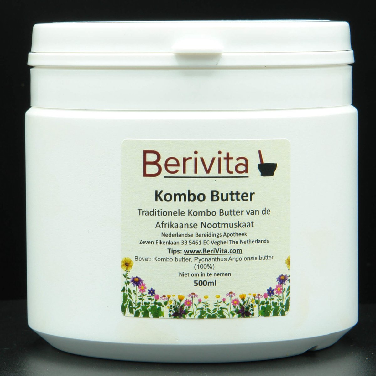 Goedkoopste Kombo Butter Puur 500ml - Kombo Boter Pot - Onbewerkt en Ongeraffineerd