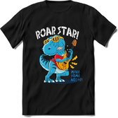 Dino Kinder T-Shirt Jongens / Meisjes  -  Leuk Dinosaurus Cadeau Shirt - grappige Spreuken, Zinnen en Teksten. Maat 158/164