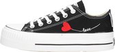 British Knights Kaya Low Sneakers Laag - zwart - Maat 39