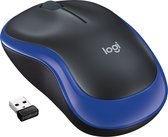 Logitech M185 - Draadloze Muis - Blauw