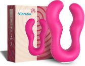 Power Escorts - 52-00011 - Vibrator voor lesbisch koppel - Seraph roze - 100% waterdicht - 9 vibratiestanden - USB oplaadbaar - Supertoy voor lesbiennes!