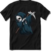 Halloween T-Shirt | Horror Liefhebber Kleding Kado Heren / Dames | Perfect Weerwolf , Monster , Vleermuis en Pompoen Cadeau Shirt | Grappige Zinnen, Spreuken en Teksten | Maat XL