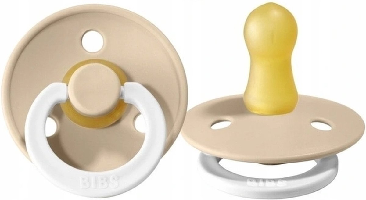 Bibs Fopspeen 0-6mnd Glow Vanilla Bibs Fopspeen 0-6mnd Glow Vanilla