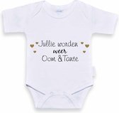 Baby Romper - Jullie worden weer oom en tante - Zwangerschap aankondigen - Bekendmaking zwangerschap - Zwangerschapsaankondiging