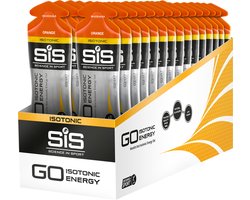 SIS GO Isotonic Energy Gels (30x60ml) Orange - Energie & Uithoudingsvermogen - Energie Gels