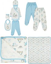 Baby newborn 5-delige kleding set +deken en 2 broekjes jongens - Pinguïn Babykleding - Newborn kleding set - Newborn set