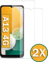 Samsung Galaxy A13 4G - Screenprotector Glas Gehard Tempered Glass - 2 Stuks