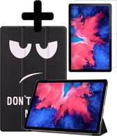 Lenovo Tab P11 Hoes Luxe Hoesje Book Case Cover Met Screenprotector - Touch