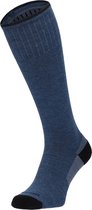 Sockwell Elevation Heren Compressiekousen Klasse 2 Denim | Blauw | 31% Merinowol | Maat M/L | SW4M.650