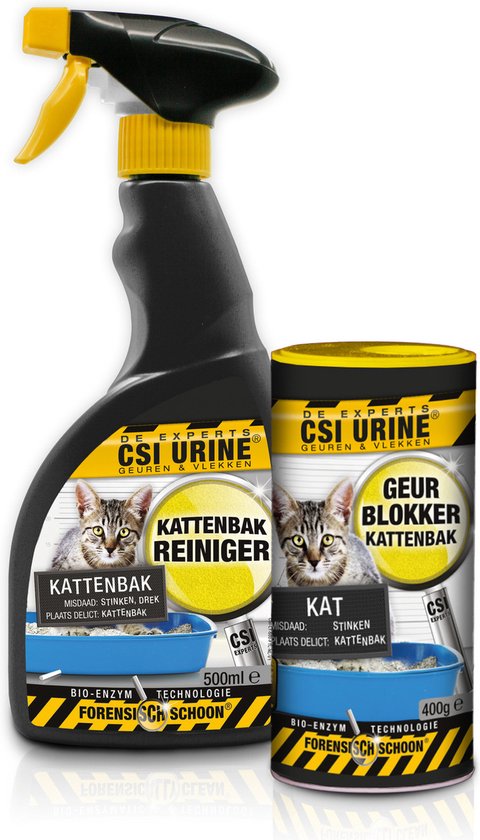 CSI Urine Granules Kattenbak 400 gr - CSI urine